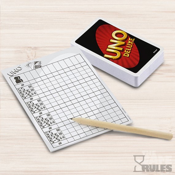 UNO Deluxe in Metalldose Επιτραπέζια Παιχνίδια The Game Rules